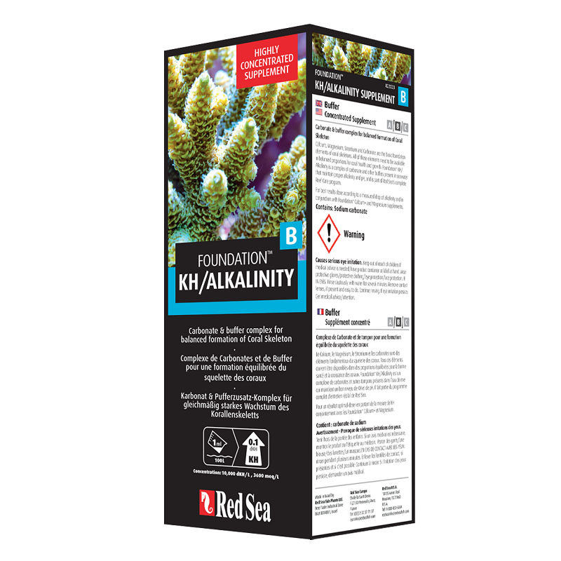 Reef Foundation B  - ALCALINIDAD -  KH - 500 ml